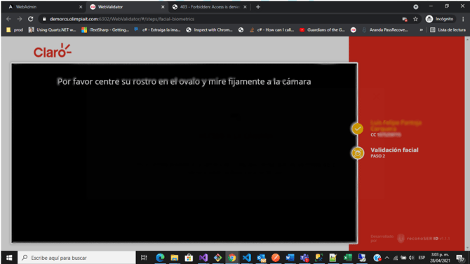 Knowledge Error_07_Validación Facial_01